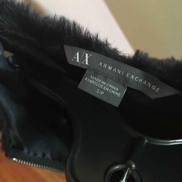 Armani Exchange Faux Fur Vest - Picture 3 of 5